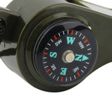 New Black Whistle Compass