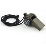 New Black Whistle Compass