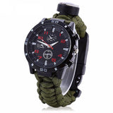 Camping Survival Bracelet Watch