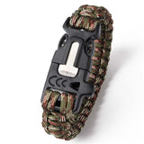 Braided Rope Tactical Wrist Band