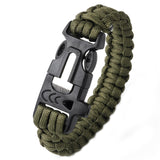 Braided Rope Tactical Wrist Band