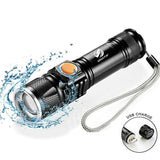 Portable Light Rechargeable Flashlight