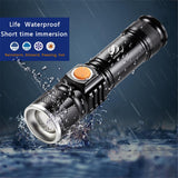 Portable Light Rechargeable Flashlight