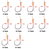 High Carbon Steel Fishhooks