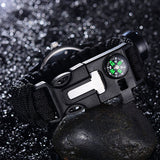 Camping Survival Bracelet Watch