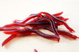 Soft Lure Red Worms